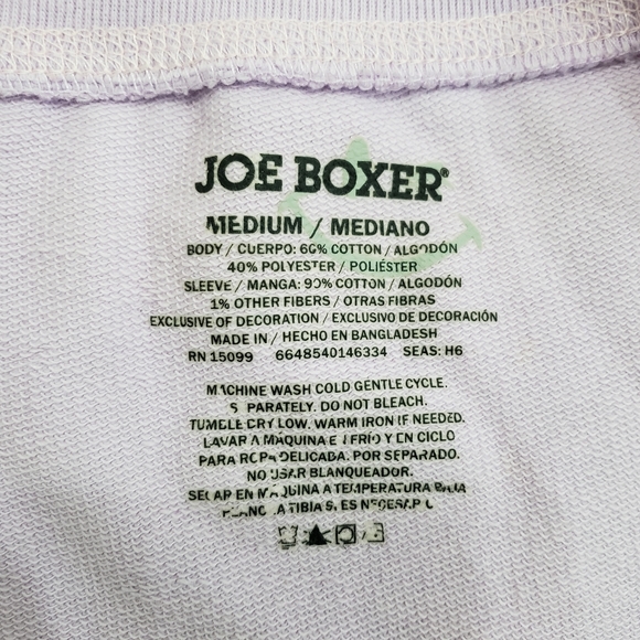 Joe Boxer Pajama Dress in Purple & Pink Plaid Women’s Size M - Picture 5 of 6